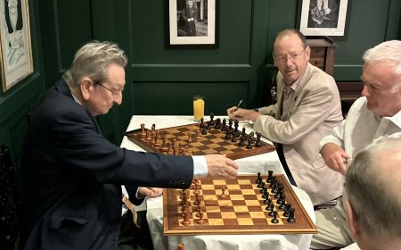 Howard Staunton Society Celebrates World Chess Day with Grandmaster Ray Keene OBE