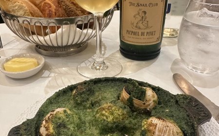 Priced by the Year: Snails and Picpoul for £19.27 at L'Escargot