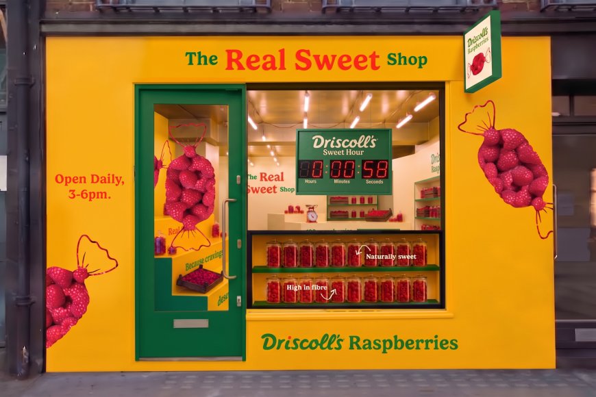 The Real Sweet Shop: Free Raspberries for Soho